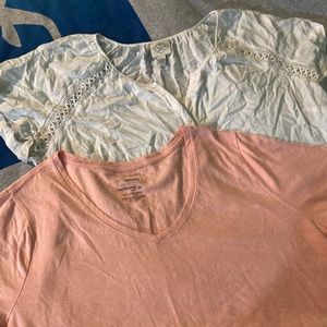 2 Women’s Simple Blouses